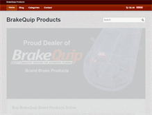 Tablet Screenshot of brakequipproducts.com